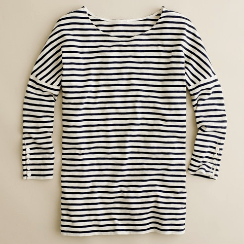 navy white with buttons